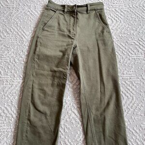 Everlane Cropped Wide Leg Pants